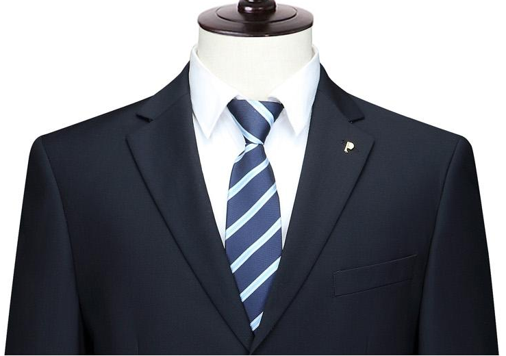 男士職業(yè)裝西服翻領(lǐng)細節(jié)展示